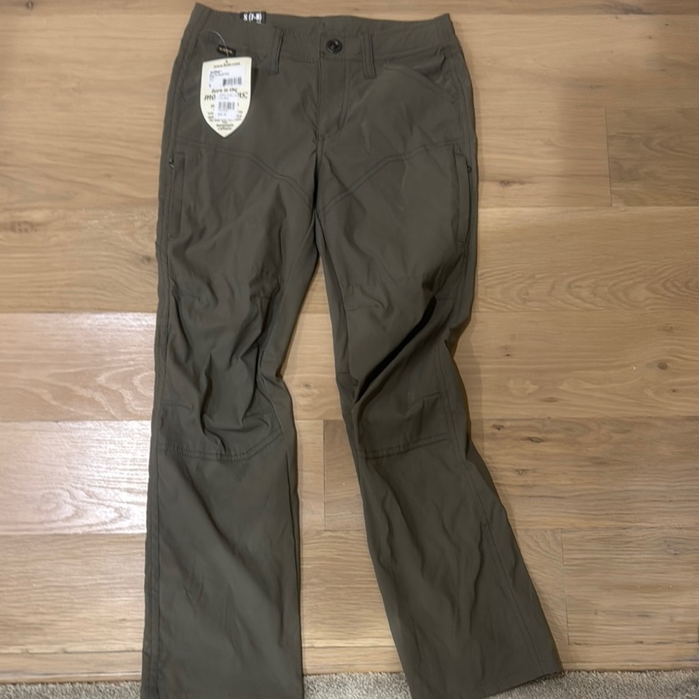 Kuhl Kids' Olive Casual Pants NWT boys sz 7-8